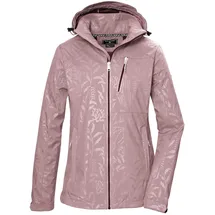 KILLTEC Damen Funktionsjacke KOS 122 WMN SFTSHLL JCKT FLORAL, in Violett3930 | Gr.: 36