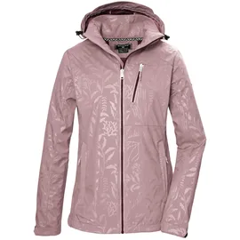 KILLTEC Damen Funktionsjacke KOS 122 WMN SFTSHLL JCKT FLORAL, in Violett3930 | Gr.: 36
