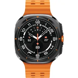 SAMSUNG Galaxy Watch Ultra 47 mm LTE Smartwatches Titan Nitrilkautschuk, 90-140 mm, Titanium Gray