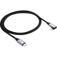 Akyga USB-Kabel USB-C® Stecker, Apple Lightning Stecker 1.00 m