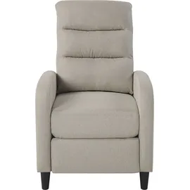 Atlantic Home Collection Relaxsessel Tiago 69 x 102 x 90 cm Beige mit Körperdruck aktivierbarer Relaxfunktion