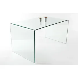 Riess-Ambiente Schreibtisch FANTOME - 120cm transparent Esstisch Ganzglastisch