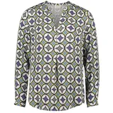 Cartoon Schlupfbluse blau 38