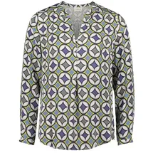 Cartoon Schlupfbluse blau 38