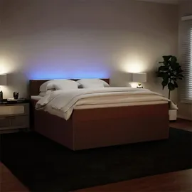 vidaXL Boxspringbett 180 x 200 cm Rosa