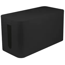 LogiLink Kabelbox klein 235x115x120mm Kabelmanager Büro Zuhause Schwarz
