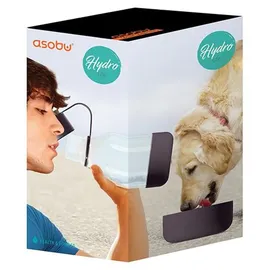 ASOBU Dog Bowl Flasche aus Tritan mit Hundenapf 1,5 Liter burgunderrot (TWB20 burgundy)