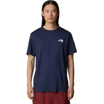 The North Face Simple Dome Kurzarm-t-shirt - Summit Navy - S