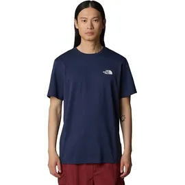The North Face Simple Dome Kurzarm-t-shirt - Summit Navy - S
