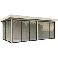 Palmako Gartenhaus Connect Lenna 5,88 x 3,00 m Transparent