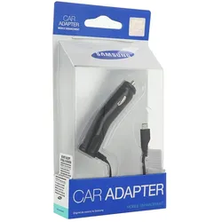 Samsung KFZ Ladekabel Micro USB Ladegerät Kfz-Lader schwarz