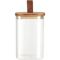 EH Excellent Houseware Xxxl Glasbehälter, transparent Glas, 10.5x15.5x10.5 cm