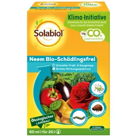 Solabiol Neem Bio-Schädlingsfrei Insektenvernichter 60 ml