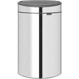 BRABANTIA Touch Bin New 40 l brilliant steel