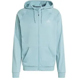 adidas Game and Go Training Big Logo 3-Streifen Kapuzenjacke Mint Ton M
