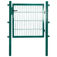 PEDDY SHIELD Gartentor 100 x 100 cm Grün/Stahl