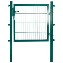 PEDDY SHIELD Gartentor 100 x 100 cm Grün/Stahl
