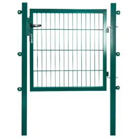 PEDDY SHIELD Gartentor 100 x 100 cm Grün/Stahl