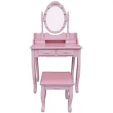 Home Deluxe Schminktisch ROSY - Rosa: