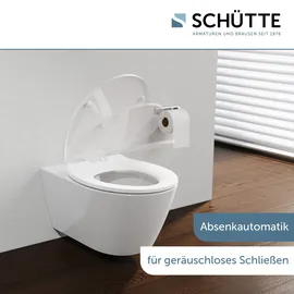 Schütte Duroplast WC-Sitz Weiß