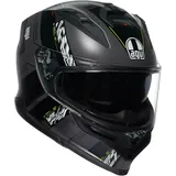 AGV K7 Kyber Helm, schwarz-gelb, Größe L