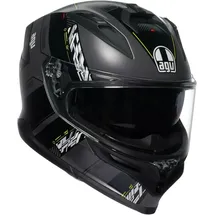AGV K7 Kyber Helm, schwarz-gelb, Größe L