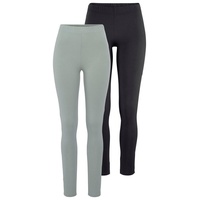 Boyens Buchverlag Boysen's Leggings (Packung, 2er-Pack) mit Baumwolle NEUE FARBE schwarz 52 (XXL)