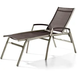 Sieger 975/C-M Komfort-Stapelrollliege Bodega, champagner, mocca