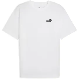 Puma ESS Relaxed Small No. 1 Logo Tee weiß S