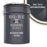 WO-WE Betonfarbe W700 Grau seidenglänzend 10 l
