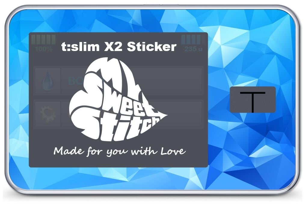 MySweetStitch | Tandem t:slim X2 Sticker Geometric Zubehör 1 St