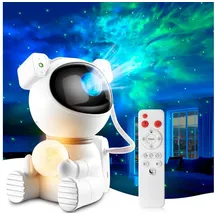 jillioper Sternenhimmel-projektor – 360° Drehbares Led-nachtlicht Mit Fernbedienung, Timer Und 6 Projektionsmotiven Für Schlafzimmer Und Entspannung