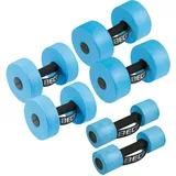 BECO AquaHantel Set 6-tlg., S, M, L für Aqua Fitness, Aquajogging und als Schwimmhilfe