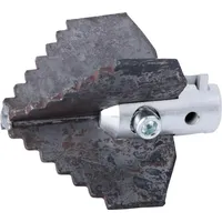 Rothenberger Kreuzblattbohrer, gezahnt mit 22 mm Kupplung, D=75mm