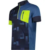 CMP Herren Radtrikot, Dusty Blue, 48