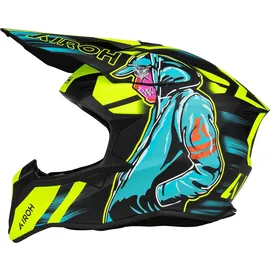 Airoh Wraaap CYBER Yellow Matt L