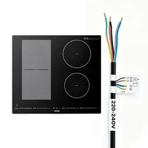Vevor Induktionskochfeld mit 4 Zonen 7200 W