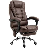 Vinsetto Mikrofaser Braun