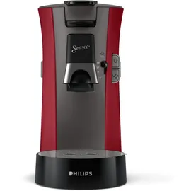 Philips Senseo Select CSA240/90 dunkelrot/grau