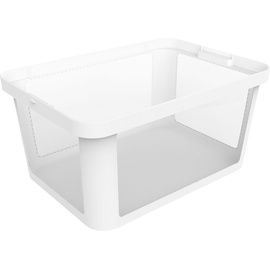 Rotho Aufbewahrungsbox Albris 45 L weiß 55,5 x 39 x 26,5 cm