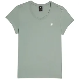 G-Star Eyben Slim 2.0 Kurzarm-T-Shirt Mit V-ausschnitt Iceberg Green M