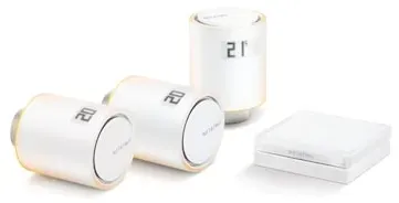 Netatmo Starter Set Smart Heizen mit 3 Thermostaten