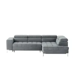 Ecksofa  Arte , grau , Maße (cm): B: 284 H: 97 T: 200