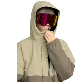 Volcom L INS Gore-tex® Kapuzenjacke beige braun - L