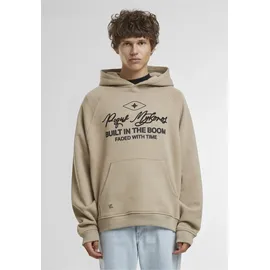 pequs Hoodie Built in the Boom Logo Braun XS