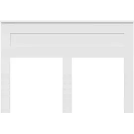 vidaXL Kopfteil mit Kopfteil Weiß 140 cm Holzwerkstoff vidaXL