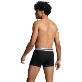 Puma Boxershorts » MEN EVERYDAY PLACED LOGO BOXERS 2P« Packung, 2er Pack, mit Logo Webbund Gr. S, schwarz, , 589960-S