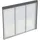 SKANHOLZ Seitenwand 255 x 200 cm grau