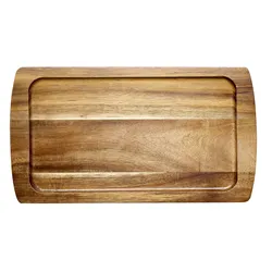 Ritzenhoff & Breker Servierplatte Casa 37 x 20,5 cm Holz Braun M (Medium)