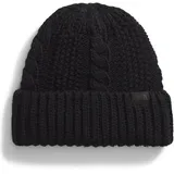 THE NORTH FACE Damen Oh Mega Beanie-Mütze, TNF Black/TNF Black, One Size